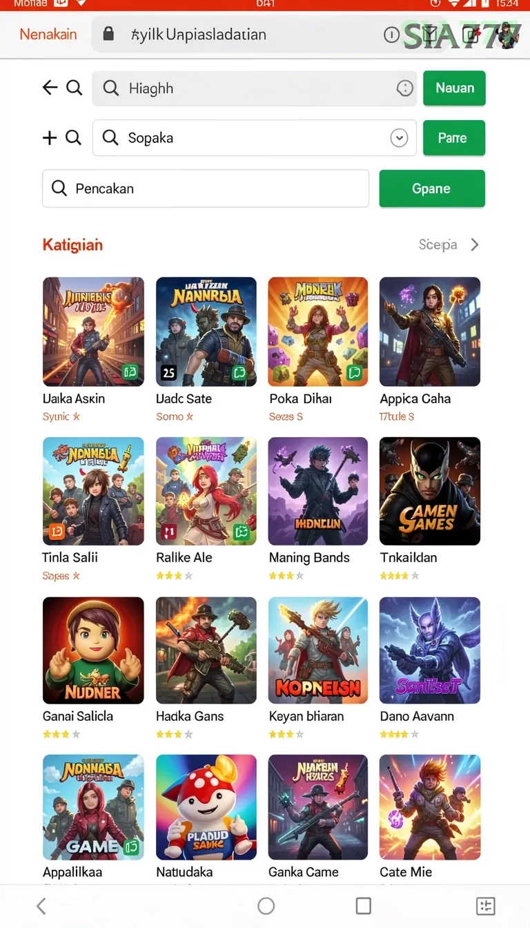 Cuplikan layar MENANG666 — menu navigasi
